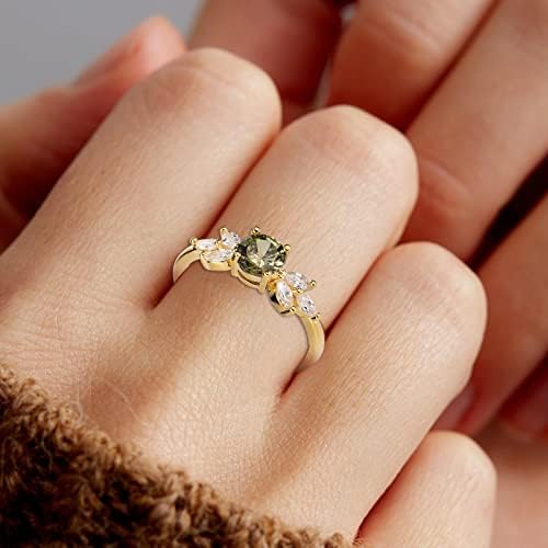 2023 חדש גבירותיי ברקת יהלומי טבעת אופנה זירקון טבעת טבעת טבעת זהב חן ברקת יהלומי טבעות טוב טבעת