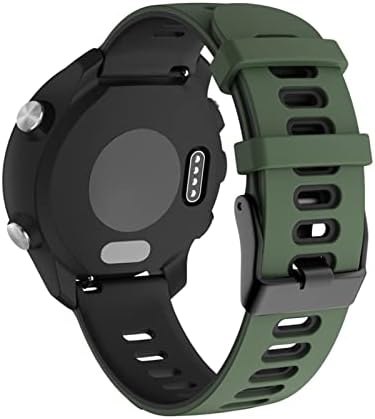 Djdlfa סיליקון שעון שעון עבור Garmin Forerunner 245 245M 645 צמחי כף יד רצועת רצועה עבור Garmin Vivoactive 3 Watchband