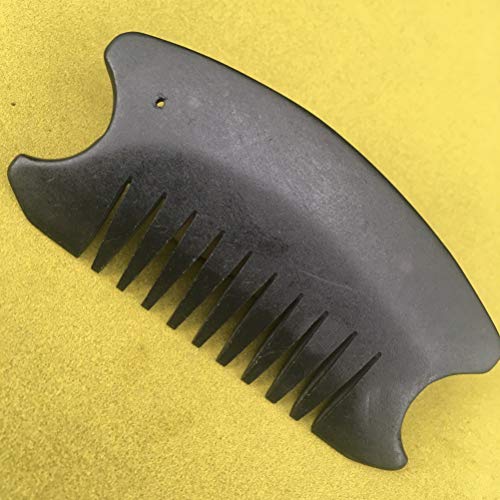 מברשת שיער מברשת עיסוי עיסוי עיסוי מסרק מיני מחט אבן טבעית עיסוי נייד מסרק החלקה לגברים נשים בנות מתלתלים שיער