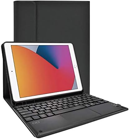 מארז מקלדת אייפד של CIO עבור iPad 2020 אינץ '2020, מקלדת Bluetooth עם משטח מגע, מארז iPad עם מקלדת,