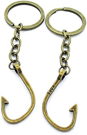 1 פריטים מחזיק מפתחות מחזיק מפתחות מפתח תגיות שרשרות טבעות תכשיטי תיק קסמי א441 מקווה וו