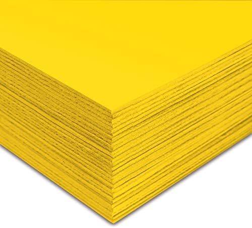 גיליונות קצף EVA צהובים, 30 חבילות, 2 ממ בעובי, 9X12 אינץ ', על ידי מוצרי משרד טובים יותר, צבע צהוב, לאומנויות