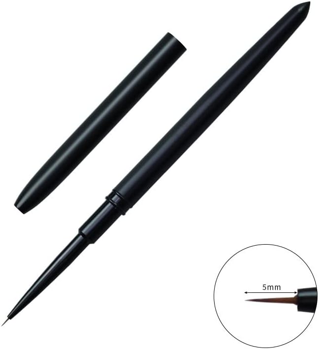 ZSEDP ART ART מברשת עט מצביע על שורת שורת בונה עיצוב עיצוב ג'ל פולני טיפים לקישוט מניקור