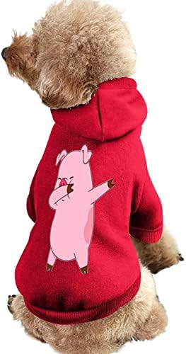 כלבים דבורים של חזיר ברדס עם סווטשירט קפוצ'ונים מחמד בגדים סוודרים חולצות חתול