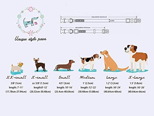 צווארון כלבים בסגנון ייחודי בסגנון ייחודי עם קשת, צווארון צווארון כלבים פרפר