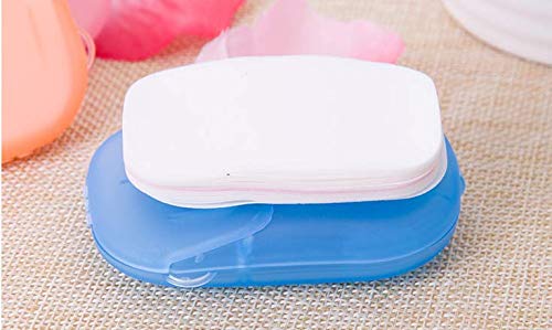 Woiwo 4 PCS נסיעות סבון חד פעמי נייר סבון סבון נייר נייר כביסה ידנית נייר סבון סבון מיני נייר סבון