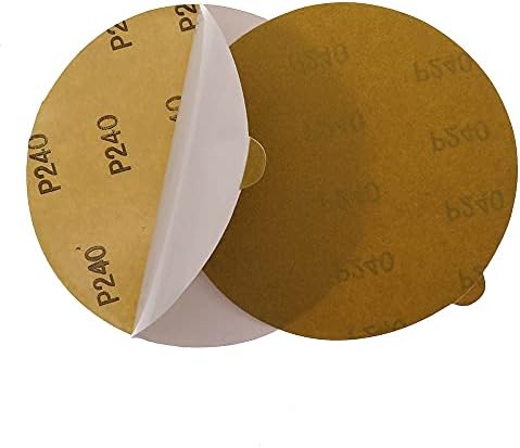 ZSBLXHHJD נייר זכוכית שוחק PSA/קלסר נייר זכוכית זהב - 6 אלומינה גלגלים בגודל 150 ממ 60 עד 1000