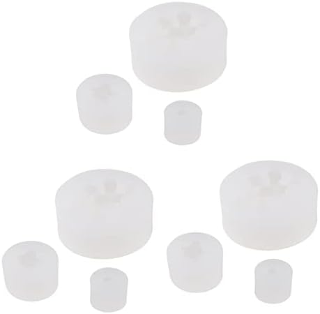 תבניות סיליקון של Sewacc 9 PCS צמחי כלים שרשרת סבון קינוח קינוח מוסי צורה עוגה פונדנט לקישוט תכשיטים DIY תנועות