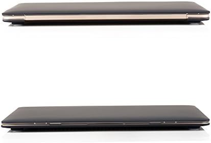 מארז רובן תואם ל- MacBook 12 אינץ 'A1534 - הצמד דק על כיסוי מגן קשיח וכיסוי מקלדת, שחור