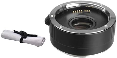 CANON EF-S 18-200 ממ f/3.5-5.6 הוא USM 2x טלפלרר + NWV בד ניקוי מיקרופייבר ישיר.