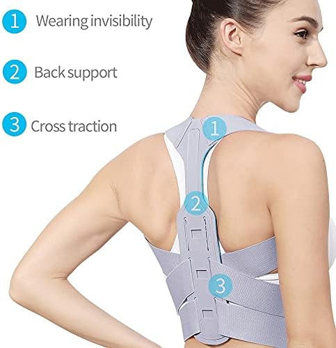 Yfdm סד תמיכה בחגורה מתכווננת מתקנת אחורי מתקנת עמוד השדרה עמוד השדרה האחורי כתף המותני תיקון תיקון תנוחה