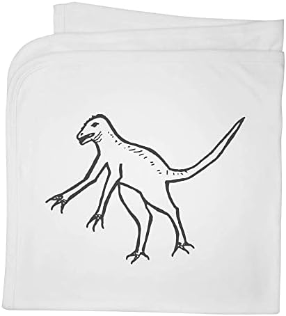 Azeeda 'דינוזאור' שמיכה/צעיף כותנה