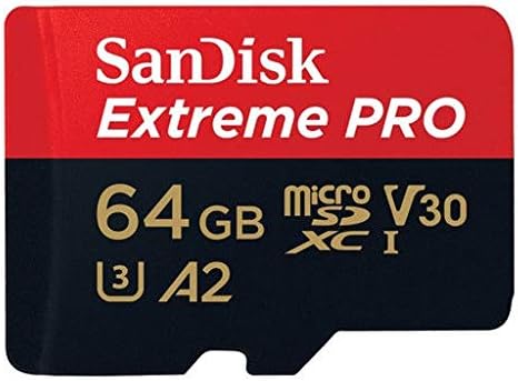 סנדיסק אקסטרים Pro 64GB Micro SDXC זיכרון כרטיס עובד עם Sony Cyber-Shot DSC-HX99, DSC-RX0 II מצלמה