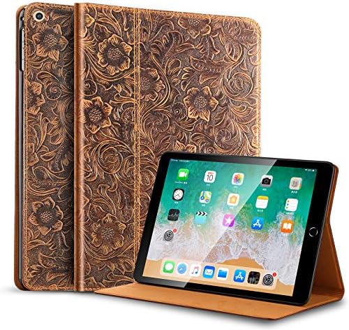 Gexmil iPad Mini 5 מארז, כיסוי Folio Folio Mini 4 לאייפד 7.9 אינץ 'מארז עור אמיתי, חל גם על iPad mini5/4/3/2