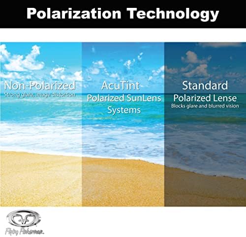 דייג מעופף FOWEY משקפי שמש מקוטבים עם חוסם UV של ACUTINT לדיג וספורט חיצוני