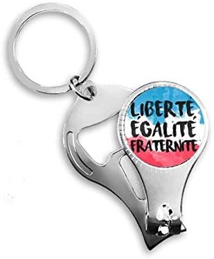 Liberte Egalite Braternite France Mark Flag Nail Nipper Tirp