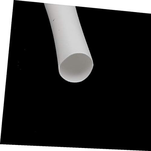 אורך X-DREE 10ft 6 ממ דיה פנימי פוליולפין מבודד חום מבודד חוט צינור חוט גלישה לבנה (10 פשטידות