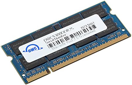 OWC 1GB PC5300 DDR2 667MHz SO-DIMM זיכרון תואם לדגמי MacBook Pro, MacBook, IMAC ו- MAC MINI