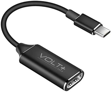 עבודות מאת Volt Plus Tech HDMI 4K USB-C ערכת תואם ל- LG 17Z90P-K.AAC8U1 מתאם מקצועי עם פלט דיגיטלי מלא 2160p,
