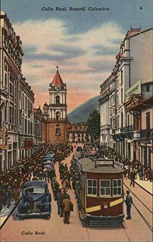קאלה בוגוטה אמיתית, קולומביה גלויה עתיקה מקורית