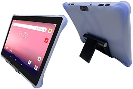 IshoppingDeals מקרה TPU, כיסוי מגן שקוף למחצה עם מרקם עבור Digiland 10.1 ”Tablet 2020 שחרור