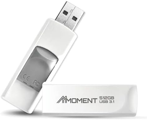 MMOMENT MU39 512GB USB 3.1 כונן הבזק GEN1, קרא מהירות עד 100MB/S, כונן אגודל עיצוב נשלף
