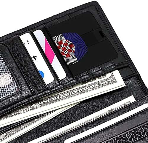 קרואטיה אצבעות הדפסת זיכרון USB מקל עסק פלאש מכונן כרטיס אשראי בכרטיס כרטיס בנק כרטיס
