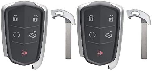 Rongtucin Smart Start Car כניסה ללא מפתח כניסה FOB החלפה מרחוק ל- Cadillac XTS ATS CTS 2014-19 מפתח