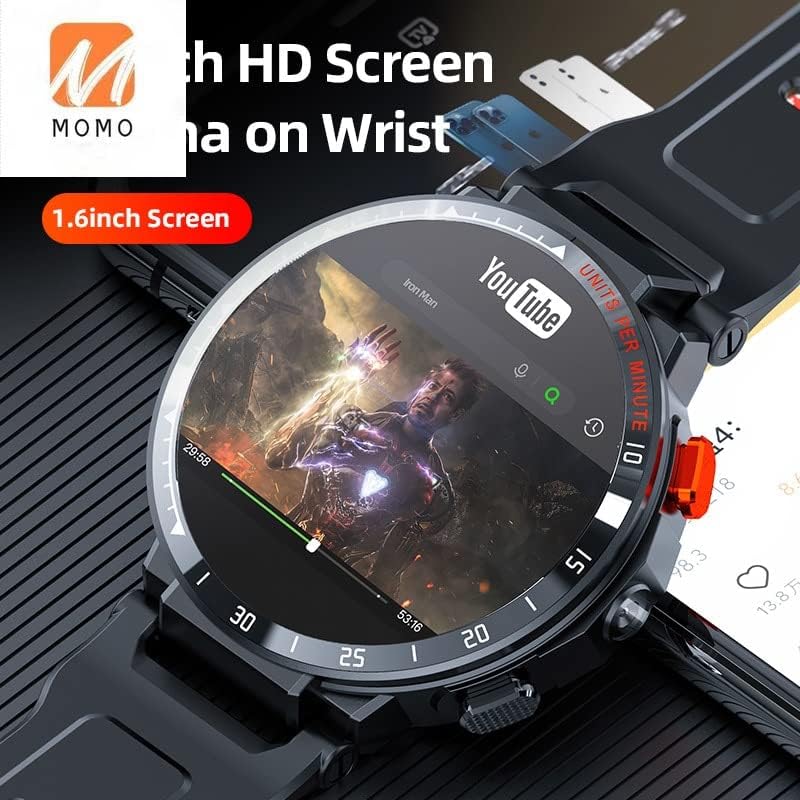 שעון חכם Z35 WATCH SMART 1GB+16GB 4G GPS WiFi Watch Watch Men שעון חכם עם SIM SIM נתמך