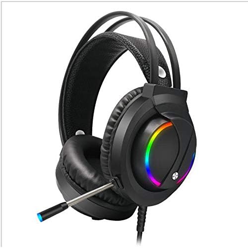 אוזניות משחקי Sgerste 3.5 ממ ערוץ צבעוני RGB אוזניות אוזניות משחקי אוזניות סטריאו