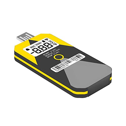 התאם את קלבין לייט לשימוש יחיד לשימוש USB טמפרטורה לוגר נתוני ביו פארמה, מזון ומשקאות פסולת, בנקי