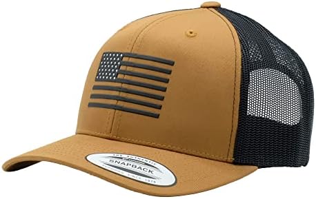 הגאווה האמריקאית האמריקאית לארהב כובע דגל פרימיום תלת מימד טלאי טלאי סנאפבק כובע בייסבול לגברים נשים: מעוטר