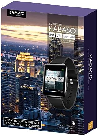 Samvix Smart Time Kabaso Mp3 שעון עם Bluetooth, מסך מגע ומקליט