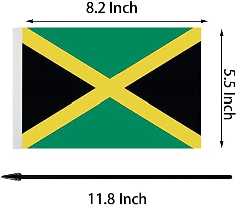 Zigvert US American and Jamaica Flag Film Flag