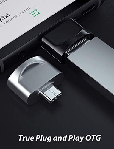 USB C נקבה ל- USB מתאם גברים תואם ל- Samsung Galaxy S20+ 5G עבור OTG עם מטען Type-C. השתמש