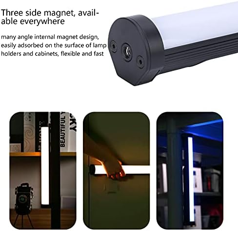 RGB כף יד LED LED אור שרביט צילום מקל אור נייד LED מגנטי תאורת תאורה אור להקלטת וידאו