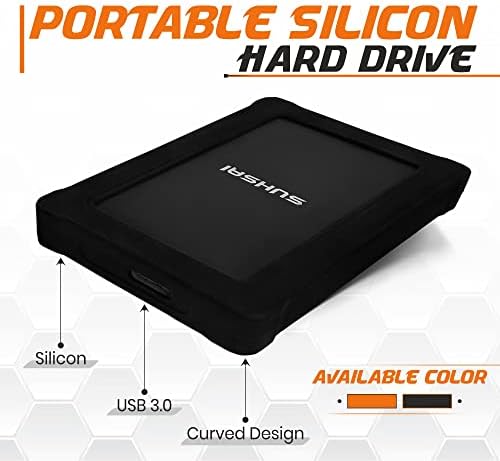 סוהסאי 500 ג 'יגה-בייט דיסק קשיח חיצוני נייד קשיח 2.5 כונן אחסון גיבוי עם מהירות של 3.0 עד 5 ג ' יגה-ביט