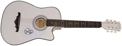 ראסל דיקרסון חתם על חתימה בגודל מלא גיטרה אקוסטית ג 'יימס ספנס אימות ג' יי. אס. איי. קוא - מוזיקת