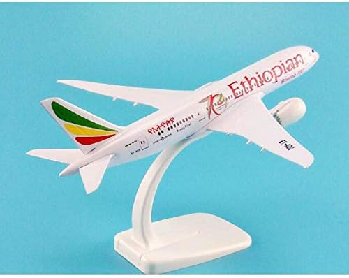 20 סמ מתכת דגם מטוסי תעופה האתיופית איירליינס בואינג ב787 מטוסי ילדי מתנת סלון קישוט אספנות