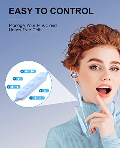 Tecno B1 Blue Bluetooth אוזניות B1 B1 אוזניות Bluetooth אלחוטיות ורודות