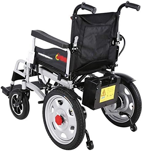 כיסא גלגלים ניידים אופנה נייד מתקפל וקל משקל מופעל כיסא גלגלים מושב רוחב 45 סמ 360 עבור ג ' ויסטיק