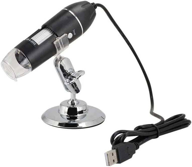 Ydxny 1600x מיקרוסקופ דיגיטלי LED LED מצלמת מגדלת USB מיקרוסקופ אלקטרוני עם עמדת הרמה למחשב טלפון נייד