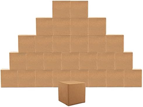 אמנות גולדן סטייט, קופסאות משלוח בגודל 5 על 5 על 5 אינץ', 6 על 6 על 6 אינץ ' קופסאות קרטון גלי, 28 חבילות כל