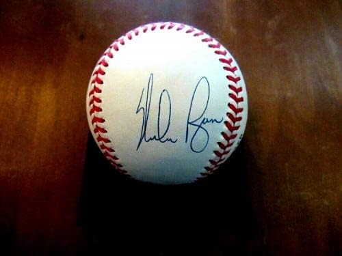 האנק אהרון נולן ראיין פיט רוז MLB מלכים HOF חתום אוטומטי ONL בייסבול SGC JSA - כדורי בייסבול עם חתימה