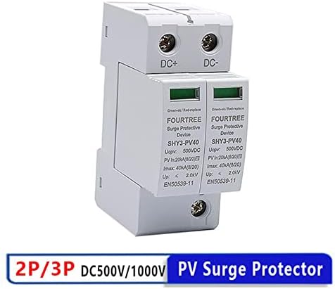 MOPZ PV Surge Surge Protector 2P 500VDC 3P 1000VDC ARRESTER DEVICE SPD SPD מתג בית סולארי מערכת Combiner