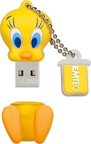 EMTEC ECMMD16GL100 - כונן הבזק USB 2.0 - 16 ג'יגה -בייט, 16 GO - טווח רישיונות - אוסף L100 - Looney Tunes